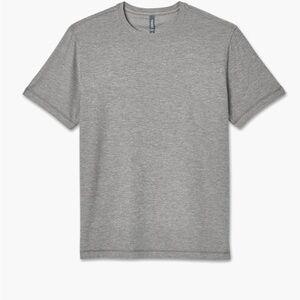 Vuori Gray Men's Short Sleeve Strato Tee